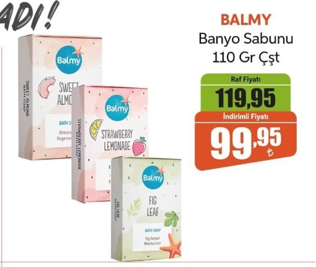 Balmy Banyo Sabunu 110 Gr Çst