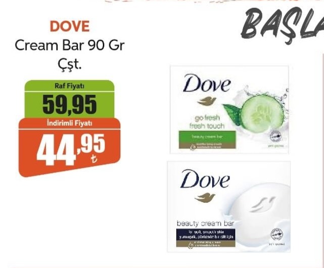 Dove Cream Bar 90 Gr Çst