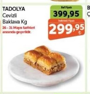 Tadokya Cevizli Baklava Kg