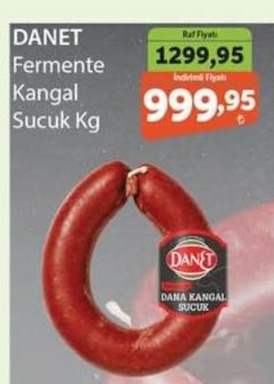 Danet Fermente Kangal Sucuk Kg