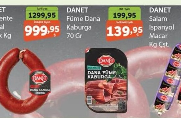Danet Füme Dana Kaburga 70 Gr