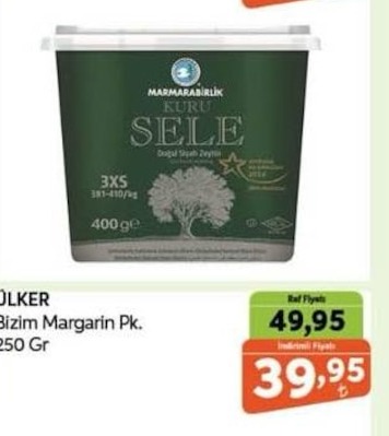 Marmarabirlik Kuru Sele Zeytin 400G