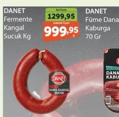 Danet Fermente Kangal Sucuk Kg