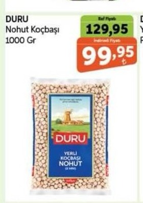 Duru Nohut Koçbaşı 1000 Gr