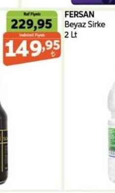 Fersan Beyaz Sirke 2 Lt