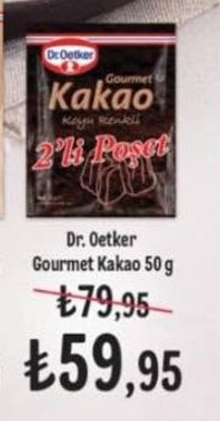 Dr. Oetker Gourmet Kakao 50G
