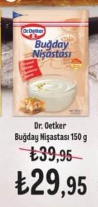 Dr. Oetker Buğday Nişastası 150G