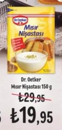 Dr. Oetker Mısır Nişastası 150 G