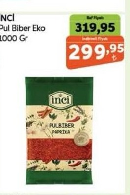 İnci Pul Biber Eko 1000 Gr