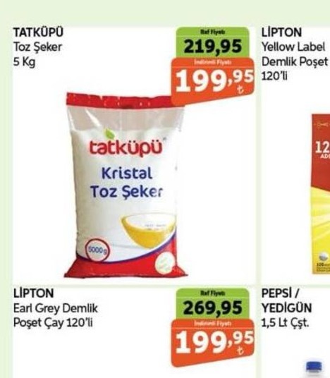 Tatküpü Toz Şeker 5 Kg