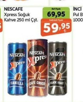 Nescafe Xpress Soğuk Kahve 250 Ml Çzt.
