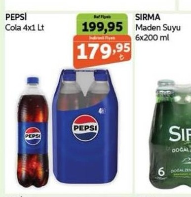 Pepsi Cola 4X1 Lt
