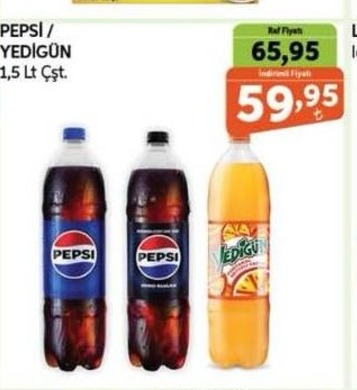 Pepsi / Yedigün 1,5 Lt Çzt.