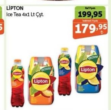 Lipton Ice Tea Limon Aromalı 4X1Lt