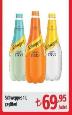 Schweppes 1 L Çeşitleri