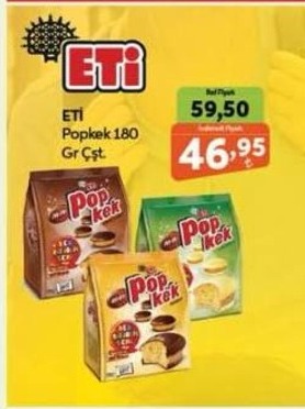 Eti Popkek 180 Gr Çst