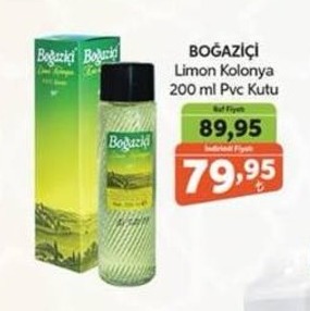 Boğaziçi Limon Kolonya 200 Ml Pvc Kutu