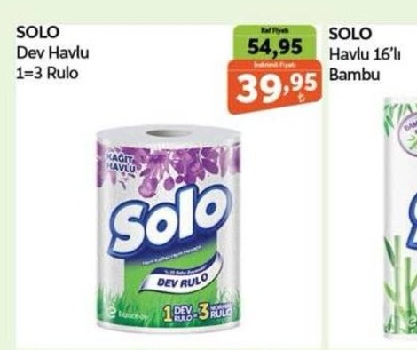 Solo Dev Havlu 1=3 Rulo