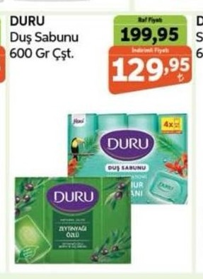 Duru Duş Sabunu 600 Gr Çi̇ftli̇