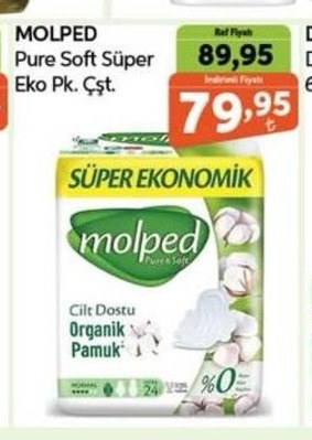Molped Pure Soft Süper Eko Pik. Çeşit