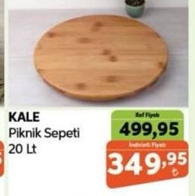 Kale Piknik Sepeti 20 Lt