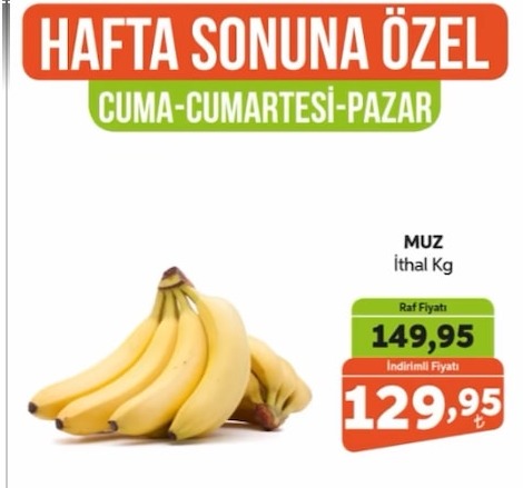 Muz İthal Kg