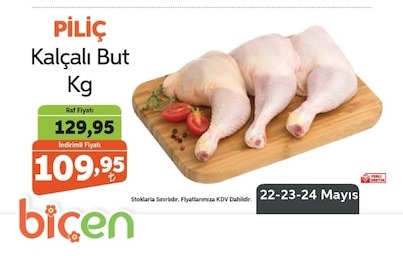 Piliç Kalçalı But Kg