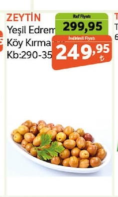 Yeşil Edremit Zeytin Köy Kırma Kb:290-35