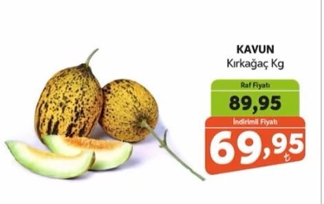Kavun Kırkağaç Kg