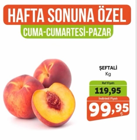 Şeftali Kg