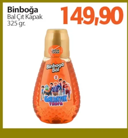 Binboğa Bal Çıt Kapak 325 Gr.