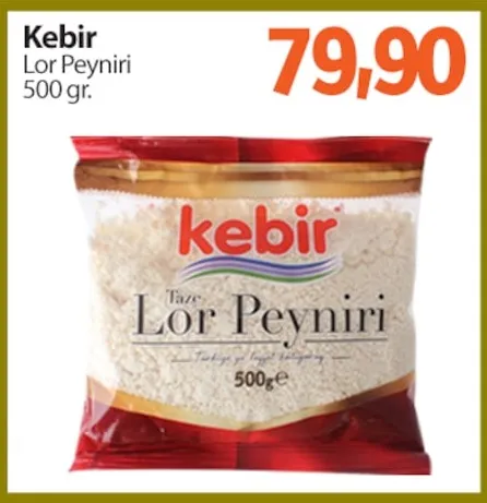 Kebir Lor Peyniri 500 Gr.
