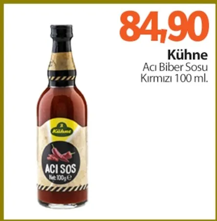 Kühne Acı Biber Sosu Kırmızı 100 Ml