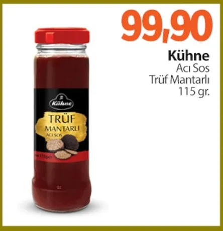Kühne Acı Sos Truf Mantarlı 115 Gr.