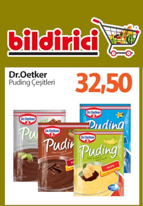 Dr.Oetker Puding Çeşitleri