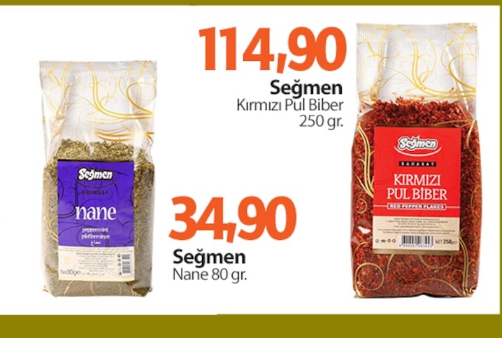 Seğmen Kırmızı Pul Biber 250 Gr.