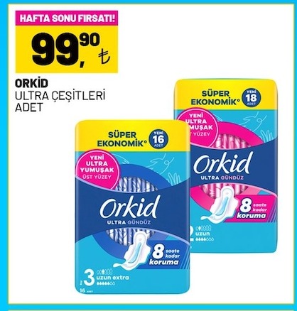 Orkid Ultra Çeşitleri Adet