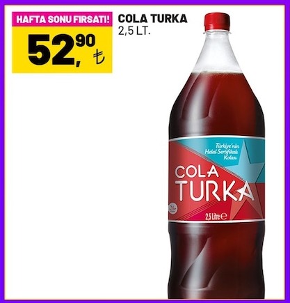 Cola Turka 2,5 Lt