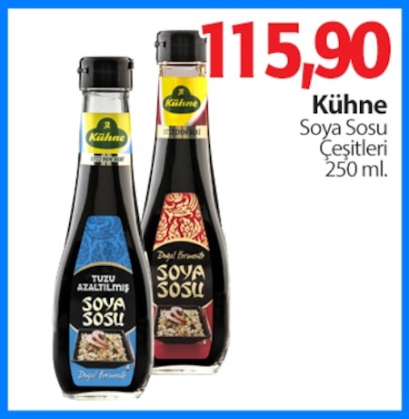 Kühne Soya Sosu Çeşitleri 250 Ml