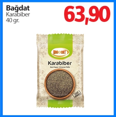 Bağdat Karabiber 40 Gr.
