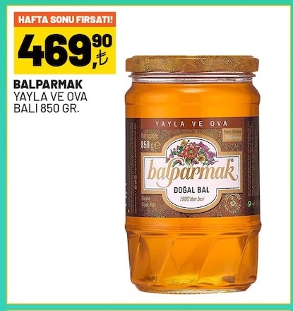 Balparmak Yayla Ve Ova Bali 850 Gr