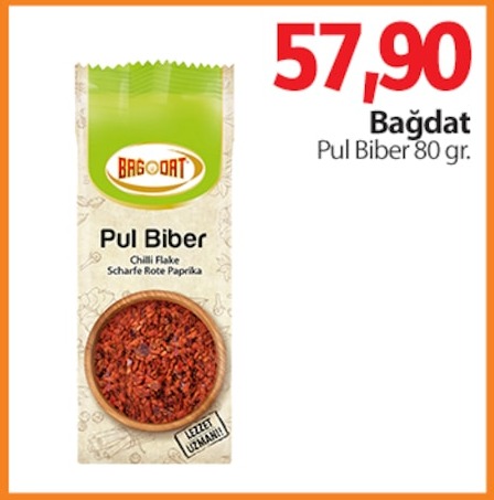 Bağdat Pul Biber 80 Gr