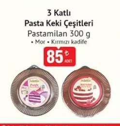 3 Katlı Pasta Keki Çeşitleri Pastamilan 300 G