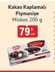 Kakao Kaplamalı Pişmaniye Miskos 200 G