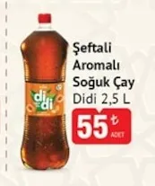 Şeftali Aromalı Soğuk Çay Didi 2,5 L
