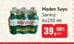Maden Suyu Sarıkız 6X250 Ml