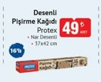 Protex Desenli Pişirme Kağıdı 37X42 Cm