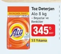 Alo Toz Deterjan 8 Kg Beyazlar Ve Renkliler