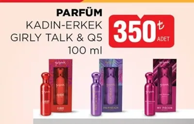 Parfüm Kadın-Erkek Girly Talk & Q5 100 Ml