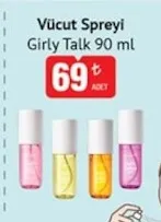 Girly Talk Vücut Spreyi 90 Ml